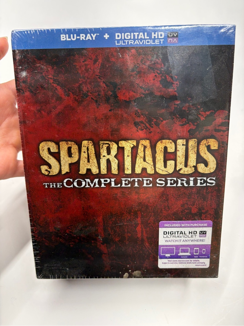 NEW Spartacus Blu-ray Complete Series Factory Sealed Tv Show Digital HD